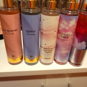 Bath and body works fragrance sprays
